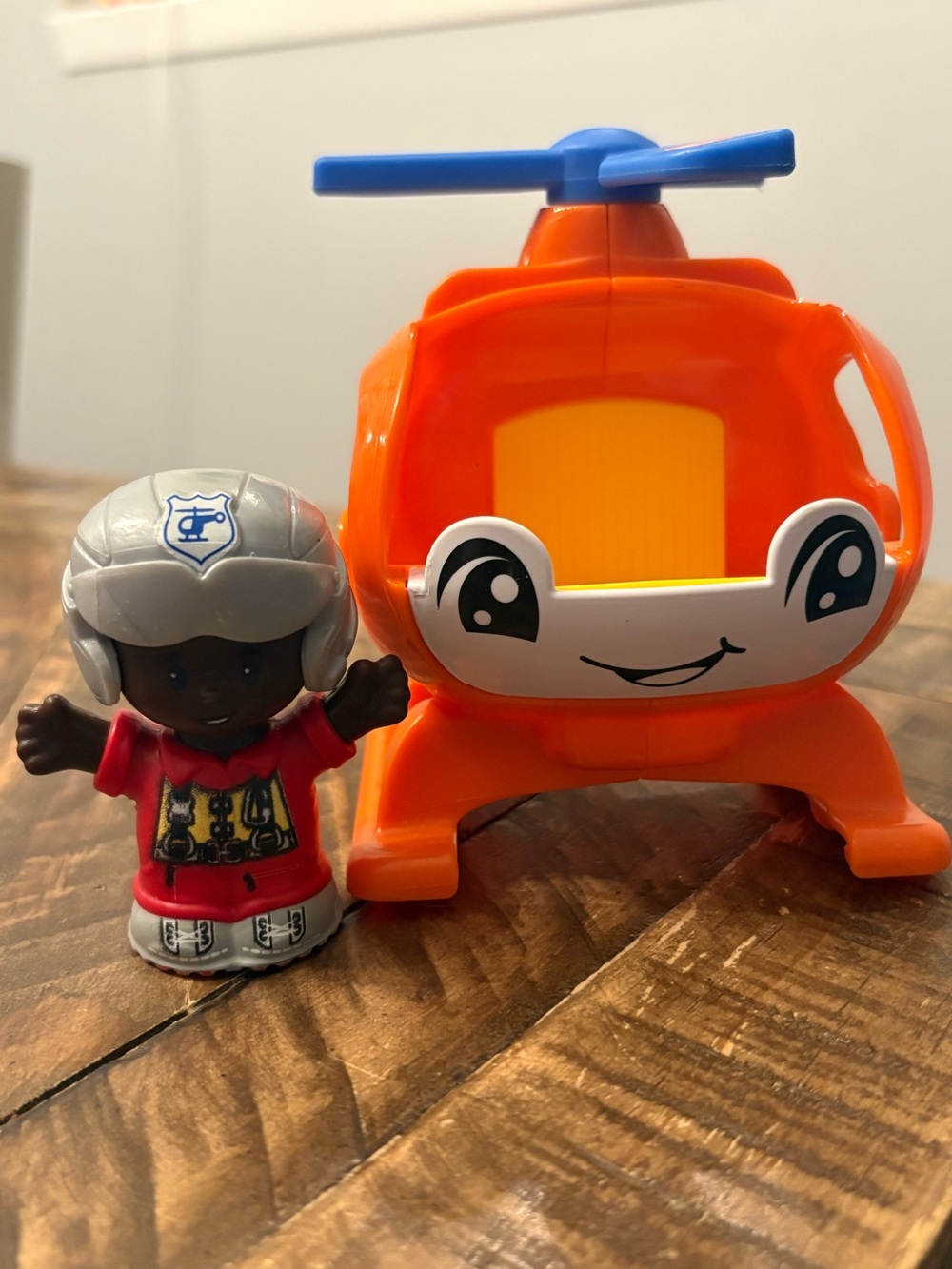 Little People Helicopter with Pilot Character
